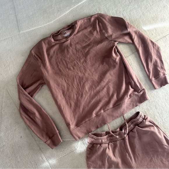 Women's Mauve sweat Set - Picture 5 of 5